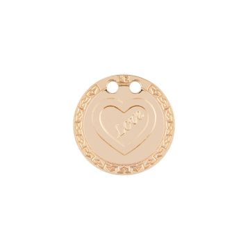 My Life gold medal with Heart symbol